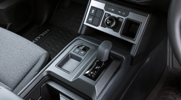 Toyota HiLux BEV interior dashboard